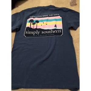 Blue Simply Southern shirt